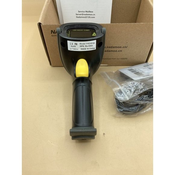 NADAMOO YHD-5100 BUR3003 433MHz Barcode Scanner NEW In Box - Picture 5 of 11